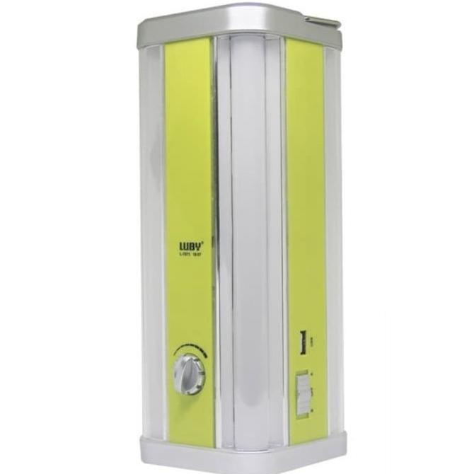 Lampu Emergency Lampu Darurat LUBY L 7671 Lampu LED Rechargeable