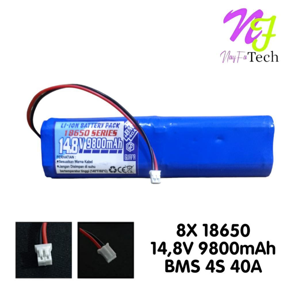 Baterai Speker / Baterai Cctv Panel Surya / Baterai Lampu Panel Surya /18650 9800Mah 14,8V