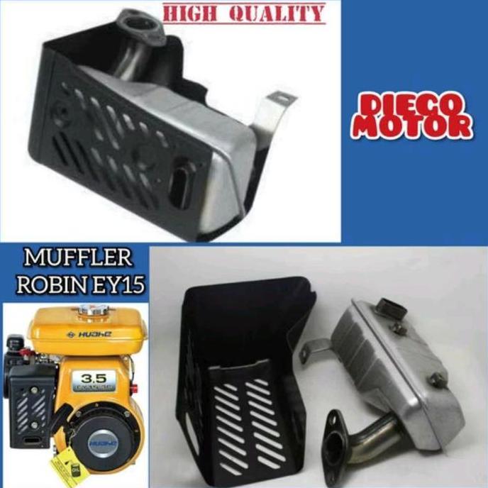 DR164 - Ey15 knalpot mesin Robin 3,5pk muffler robin ey15 komplit