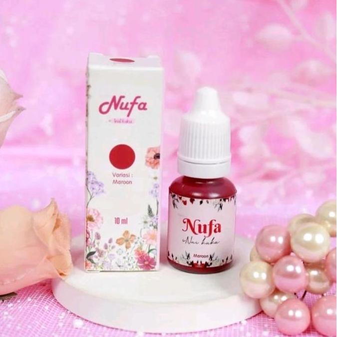 GROSIR 10 NUFA HENNA KUKU GROSIR ( HENNA KUKU MARON  + COKLAT + HITAM , MERAH ,ORANGE