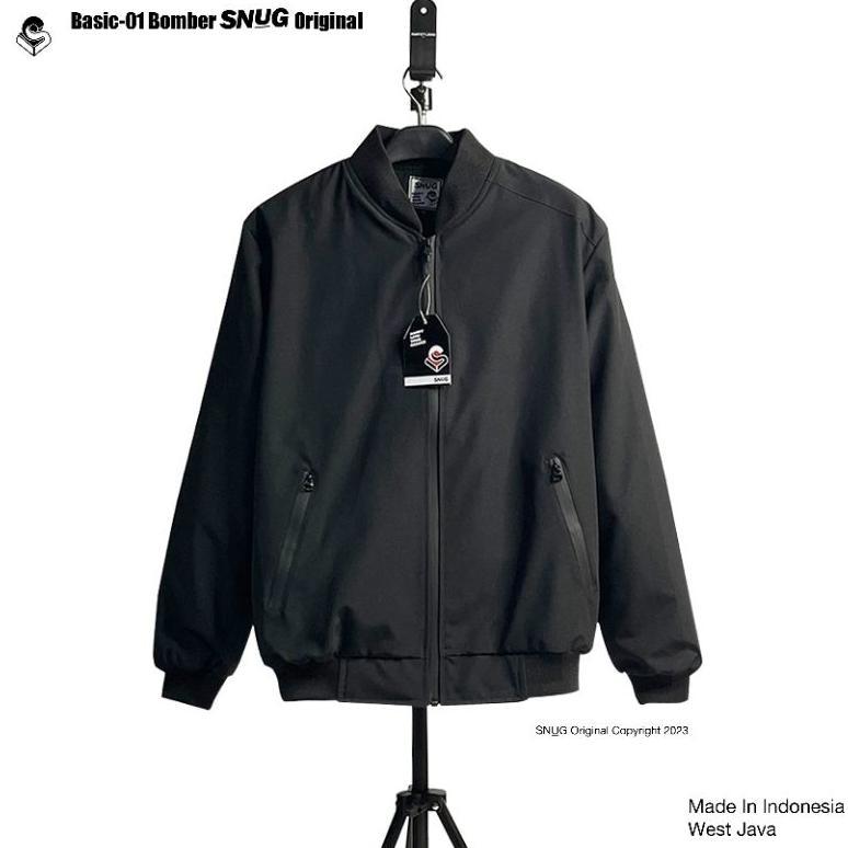 BIG PROMO Bomber Jacket Polos Snug Original Base01 Unisex Parasut
