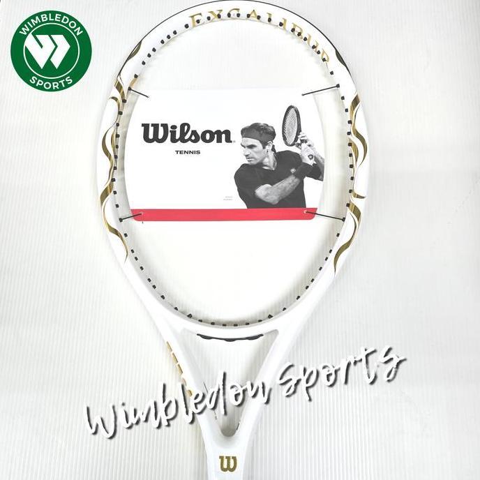 NEW Raket Wilson EXCALIBUR WHITE GOLD EDITION ORIGINAL / EXCALIBUR WHITE 115 WILSON RACKET