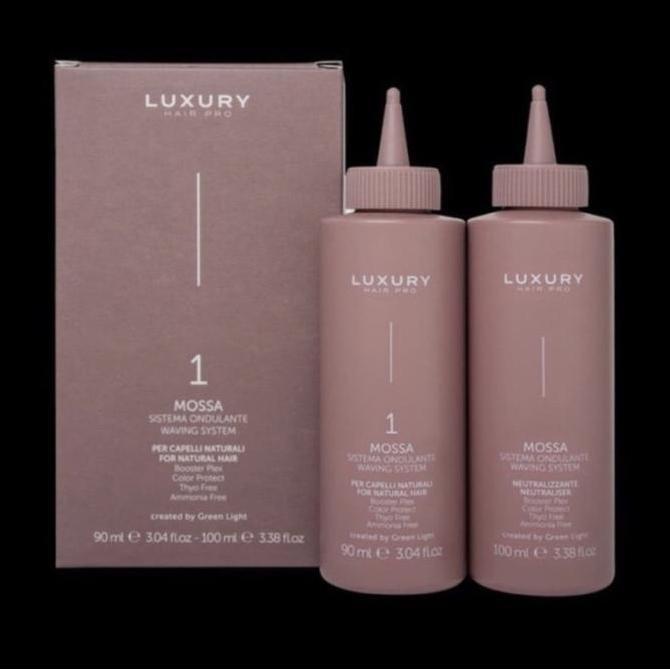 Luxury mossa no 1 obat keriting permanent no ammonia 100ml
