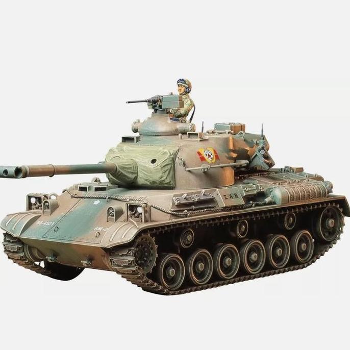 35163 TAMIYA JAPAN GROUND SELF DEFENCE FORCE TYPE 61 TANK TQRC27