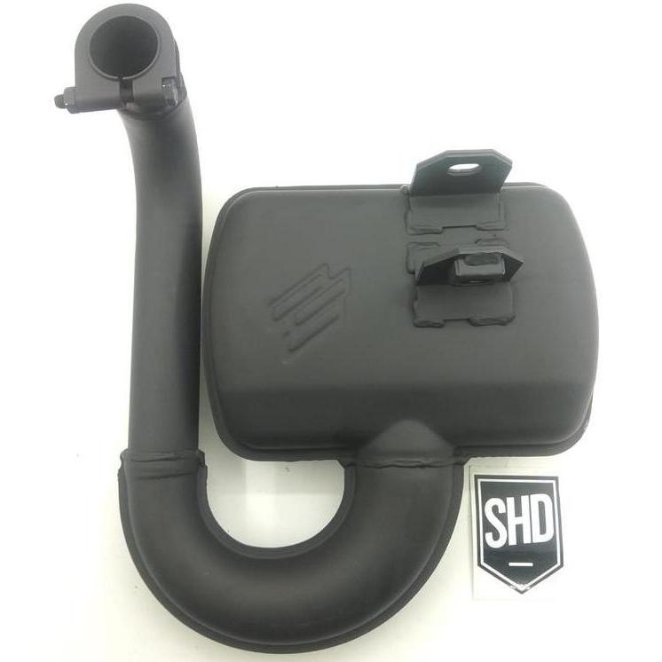 // EXHAUST KNALPOT POLINI STANDART FOR VESPA PX 150CC ''