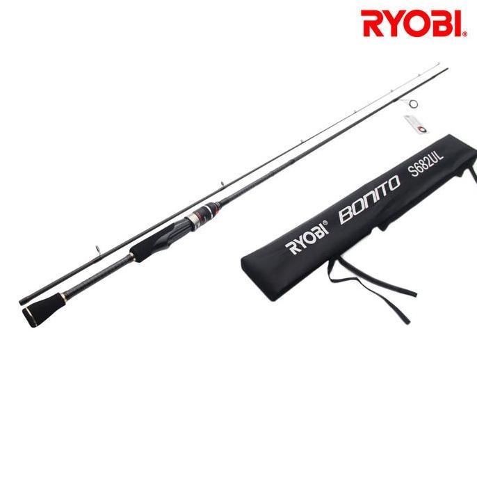 Termurah Joran Ryobi Bonito (Fuji) Ultra Light Fishing Rod Spinning