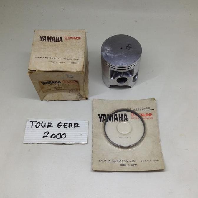 PISTON+RING SEHER STANDAR RXKING ORI JAPAN 4Y2-11631-00 4Y2-11601-00