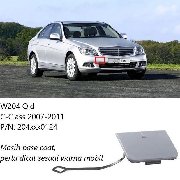 Lubang Towing Bumper Tow Derek Cover Mercy W204 Mercedes C200 Amg