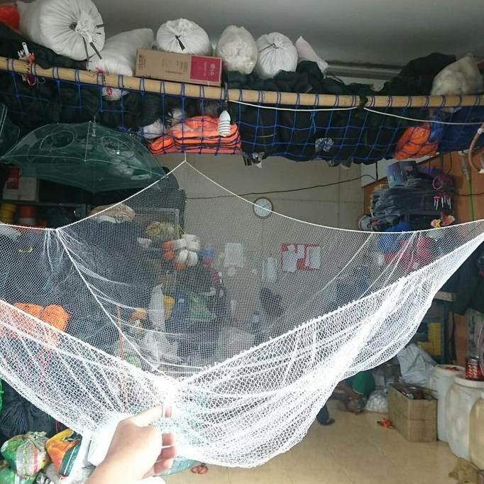 Anco ukuran 2x2 meter bahan nilon anco penangkap ikan anco panen ikan jaring ikan Top