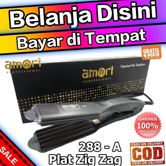 Catok Amori Baba Plat Zig Zag 288 Plat Genteng Titanium Keramik Ori
