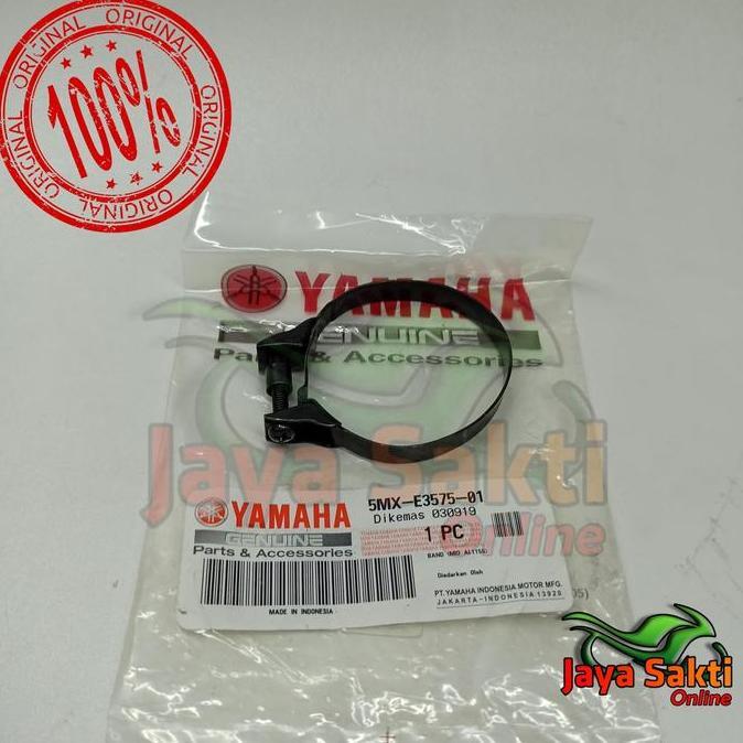 KLEM KARET FILTER UDARA MIO - SOUL - FINO - NOUVO ASLI YAMAHA ASLI