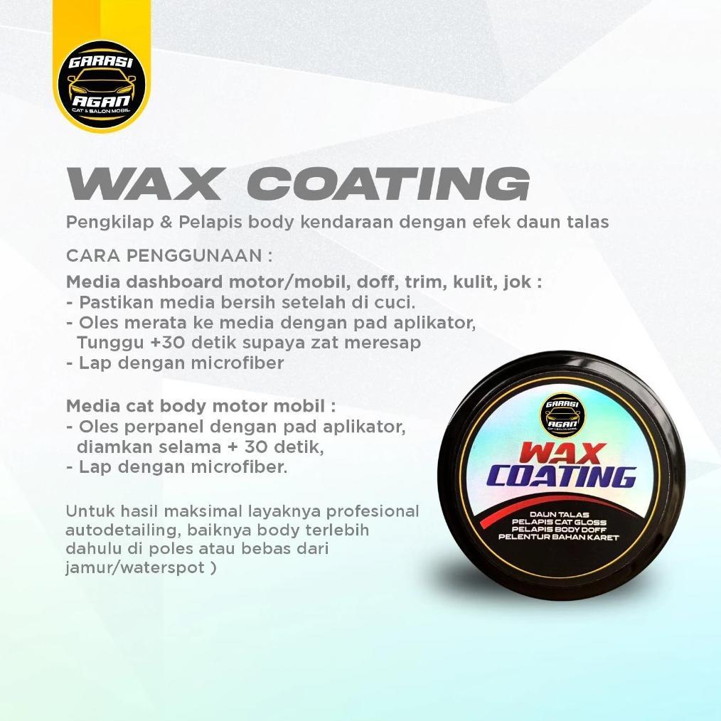 Hot Deals Garasi Agan Jakarta Wax Coating 100Gr Body Mobil / Pengkilap Body Mobil / Pengkilap Body M