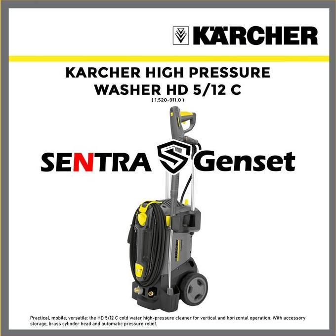 Mesin cuci steam Jet cleaner Hh pressure sher Karcher HD5/12C