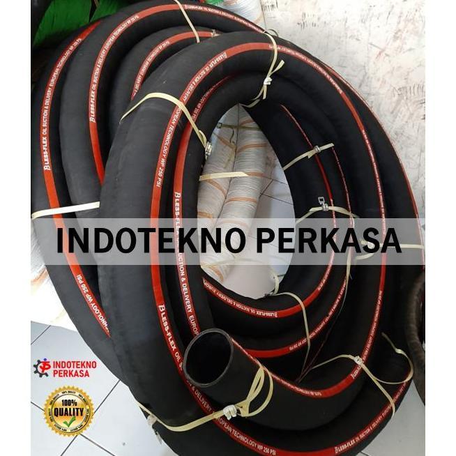 Selang Karet 4-1/2 inch / Rubber Hose Oil Suction 250Psi, permeter