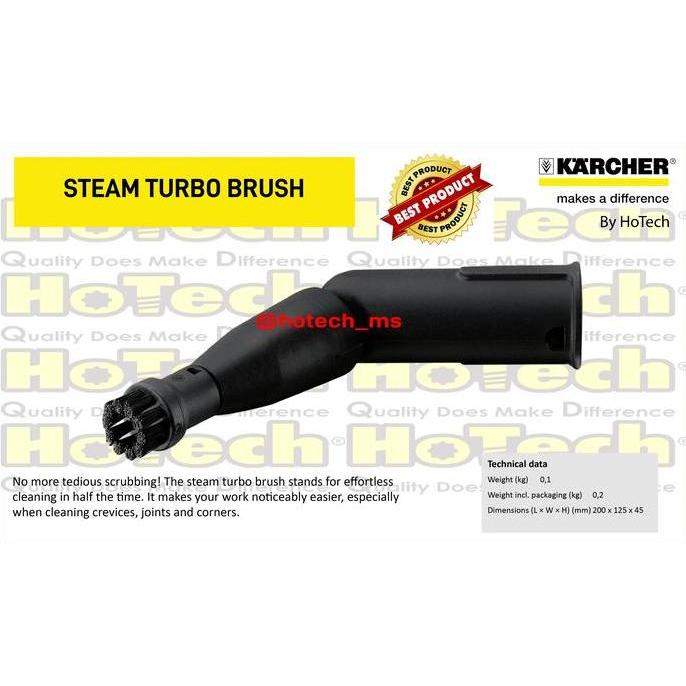 KARCHER STEAM TURBO BRUSH FOR STEAM CLEANER