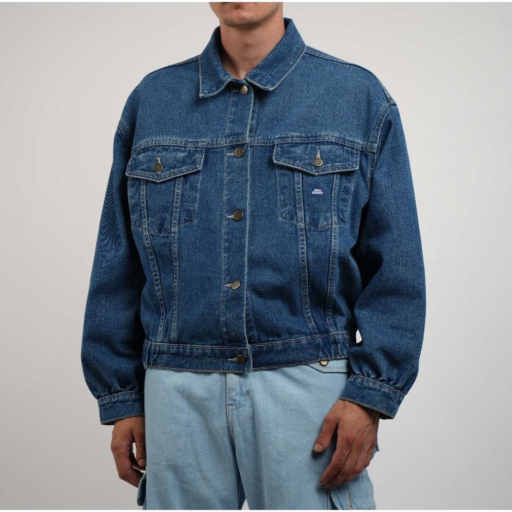 Discount Hoi Polloy - Pebble Denim Jacket (Blue)