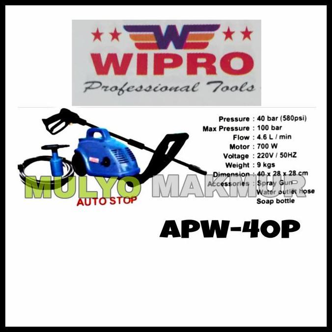 JETCLEANER WIPRO APW-40P
