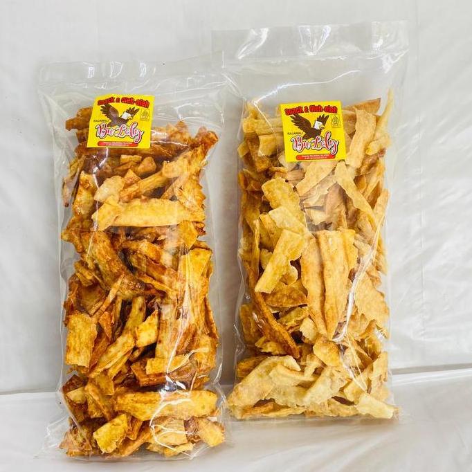 250Gr Manggleng Asin Dan Pedas Manis / Balung Ketek / Singkong Presto Allshop