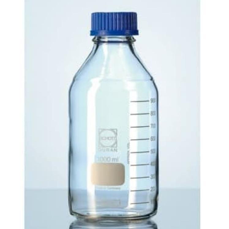 Laboratory Bottle 1000 Ml Duran Botol Duran 1000 Ml Botol Tutup Biru 1000 Ml Duran Botol Reagent Dur