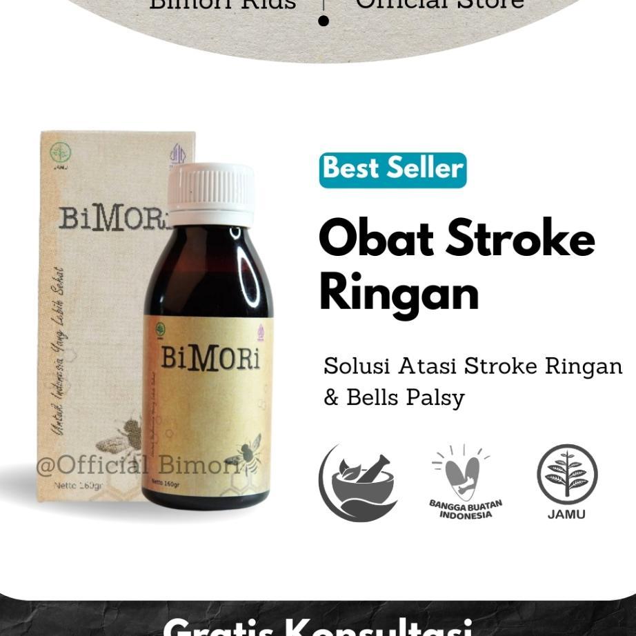 Bimori Obat Stroke Ringan Paling Ampuh Atasi Bells Palsy Wajah Pelancar Peredaran Darah Untuk Kebas 