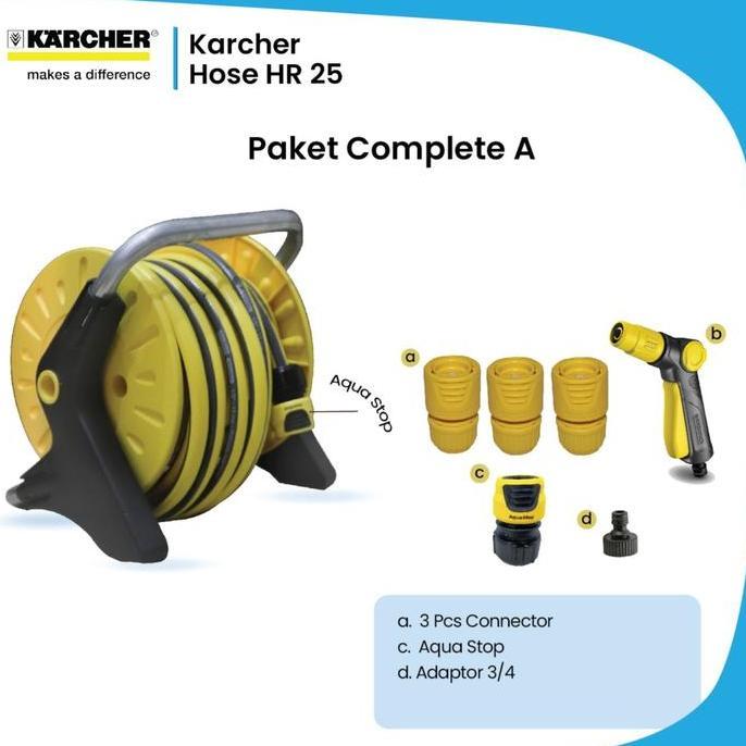 Karcher Selang Air HR 25 | Karcher | Selang Air Karcher HR 25 | Selang Air 15M HR 25 | Paket A