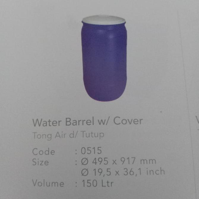 tong air greenleaf 150 liter