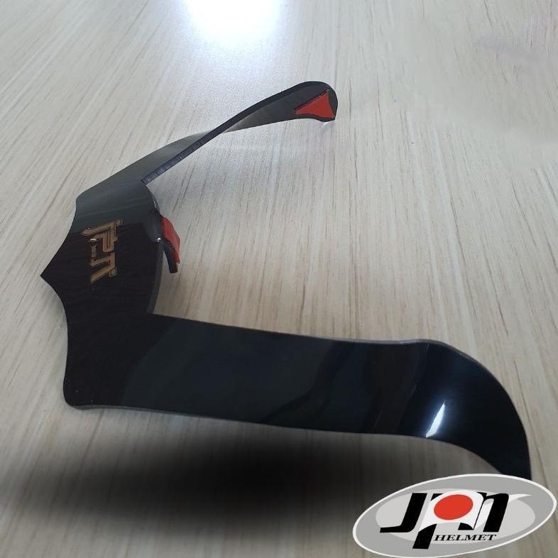 spoiler helm jpn full face akrilik tebal 3mm dengan 3m perekat