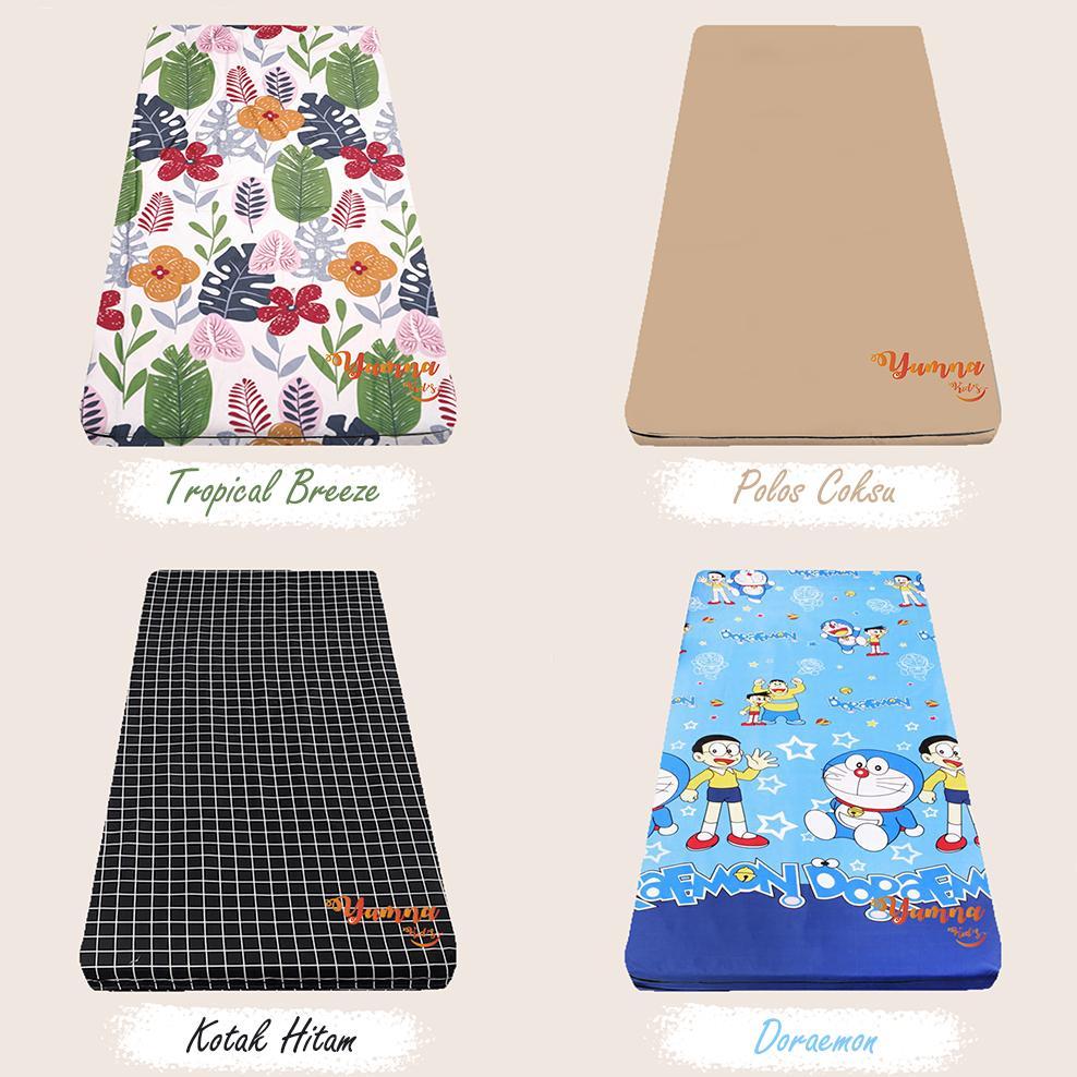NEW Sprei Resleting 100x200 Sarung Kasur Busa Resleting 100x200x15 - 100x200x20 [terbaik][terlaris]