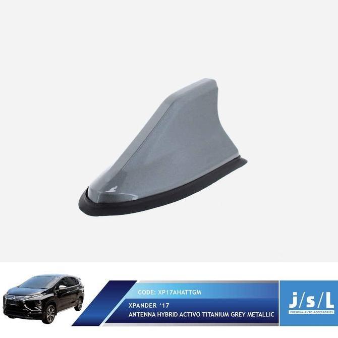 Jsl Antena Sharkfin Xpander Warna Titanium Grey Baru