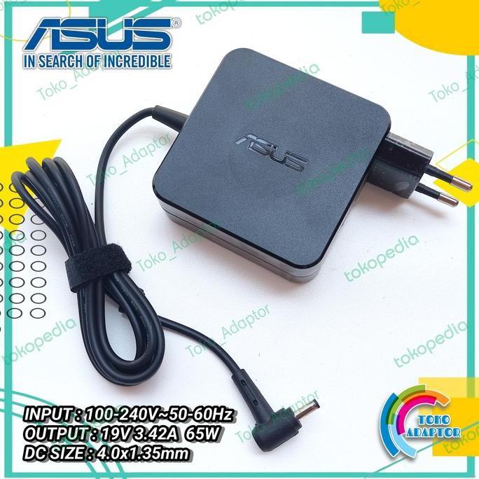 ADAPTOR CHARGER ORIGINAL ASUS A456 A456U A456UR A456UF 456UQ 19V-3.42A HEMAT