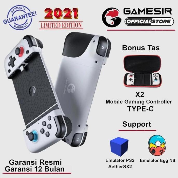 daramanual - gamesir x2 type c gamepad mobile gaming phone controller egg ns ps2