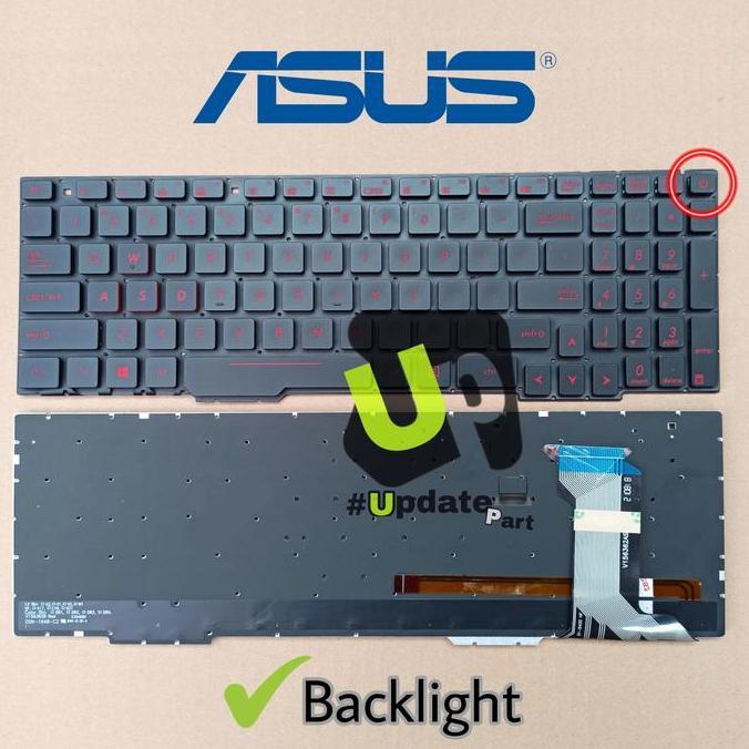 KEYBOARD ASUS ROG STRIX FX553 FX553VD FX553VE FX53VD FX753VD FZ53V RESTOCK