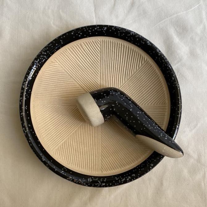 Cobek Keramik Estetik Cobek Viral / Uleg Keramik / Cobek Nordic Ulekan Kitchenware Dapur Tanah Alat 
