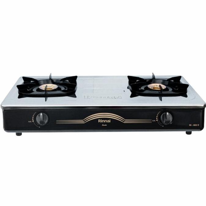 kesihhcelula- Kompor Gas Rinnai RI-602 E  602E RO602E 602 E Kompor Gas Rinnai 2 Tungku Diskon