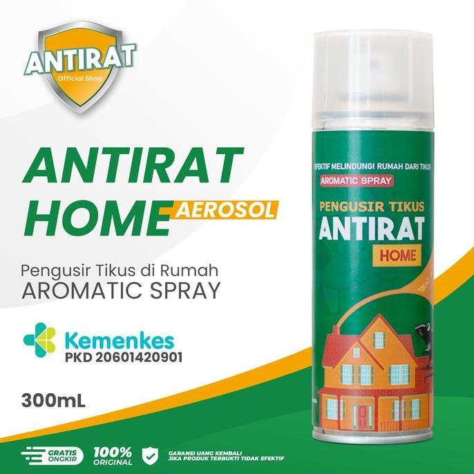 SANTIKA.GROSIR - ANTIRAT HOME SPRAY PENGUSIR TIKUS AMPUH & AMAN CEGAH TIKUS MASUK RUMAH TANPA RACUN,