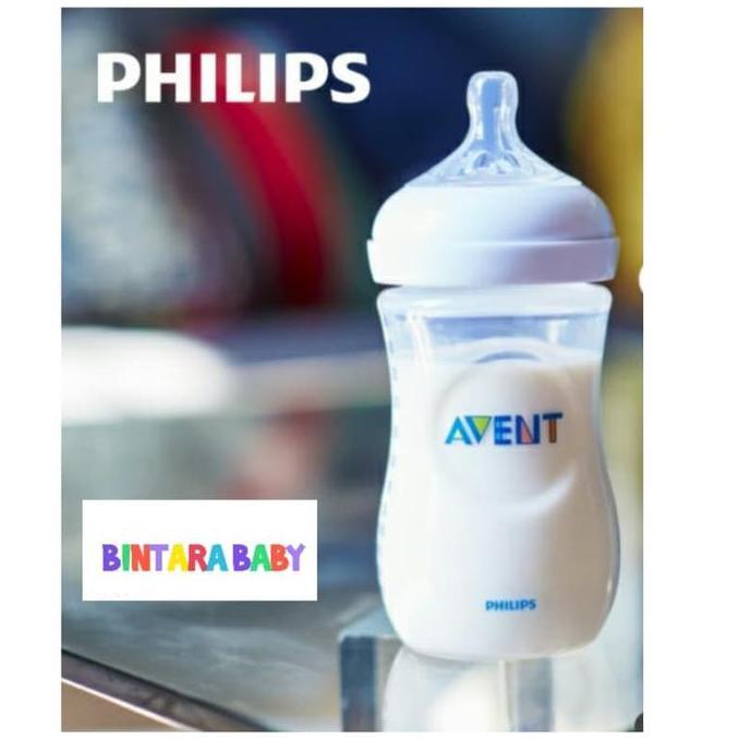 Botol Susu Avent Natural 260ml Philips Avent