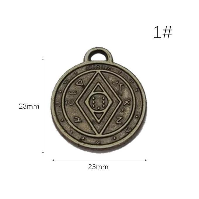 LEGOLANT Kalung Amulet Simbol Kekayaan Dan Keberuntungan Thailand Lucky Money Necklace
