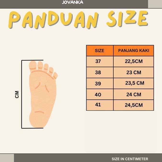Shoes- Jovanka Aleena - Sandal Flat Nita Sendal Teplek Model Kekinian Pijakan Empuk Shoes Cewek Pere