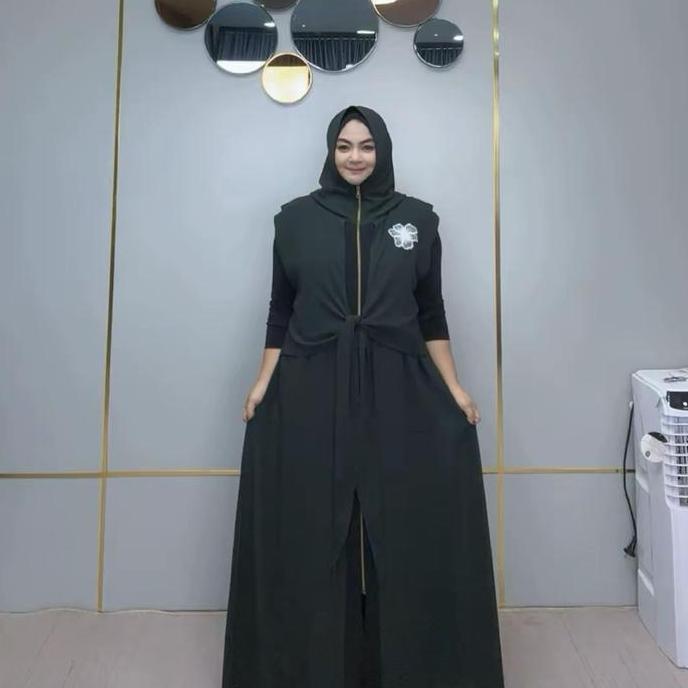 Kanaboydagang - Malika Hijab Rompi | Jilbab Rompi | Hijab Instan | Hijab Viral | Jilbab Lebaran | Ro