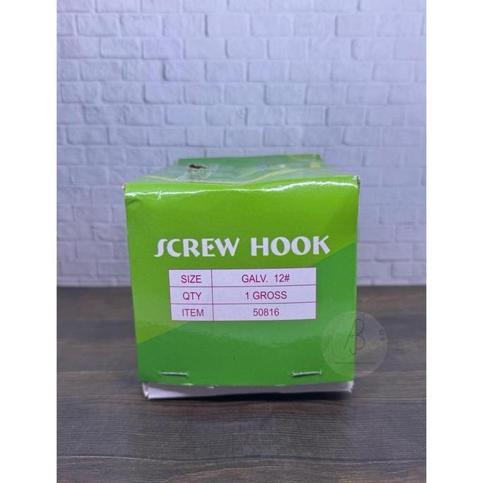 Sekrup (?) Nomor 12 / Sekrup Tanda Tanya / Sekrup Gantung Nomor 12