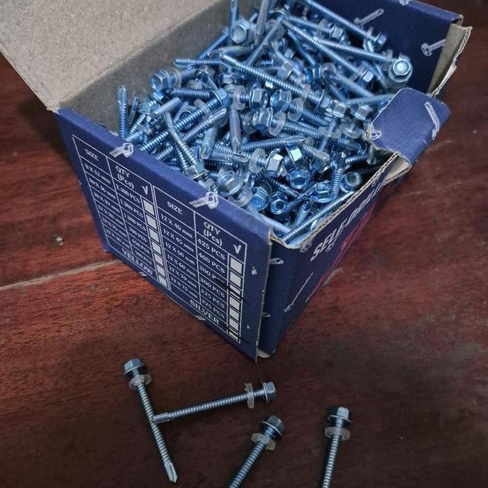 Baut Drilling 12x50 / Roofing Screw / Driling Sds/ 12 x 50