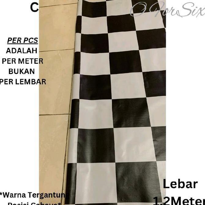(ROLL) KARPET PLASTIK/PERLAK LANTAI/MEJA/KARPET LANTAI PLASTIK LEBAR 1,2 METER(NEW2)