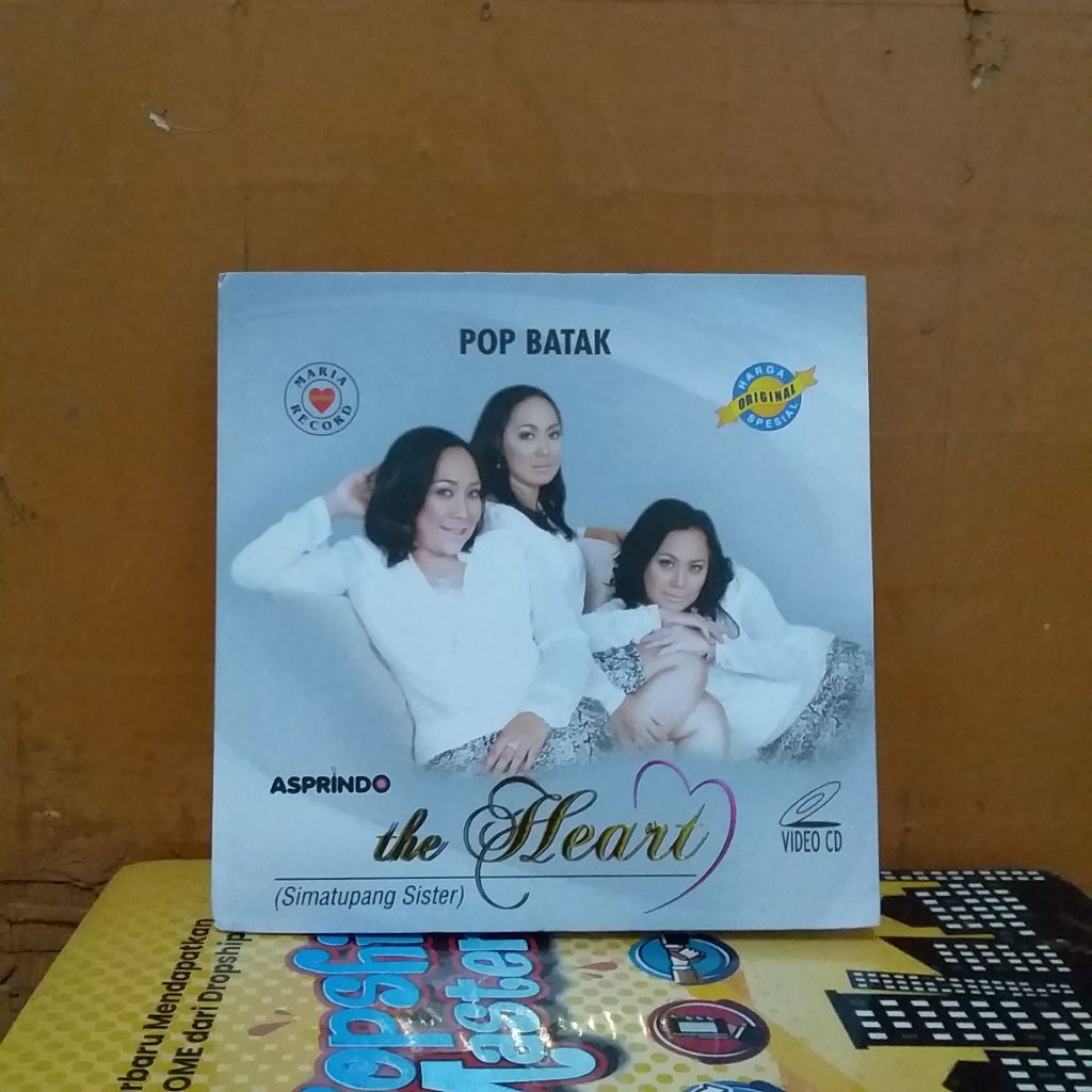 VCD ORIGINAL POP BATAK THE HEART SIMATUPANG SISTER