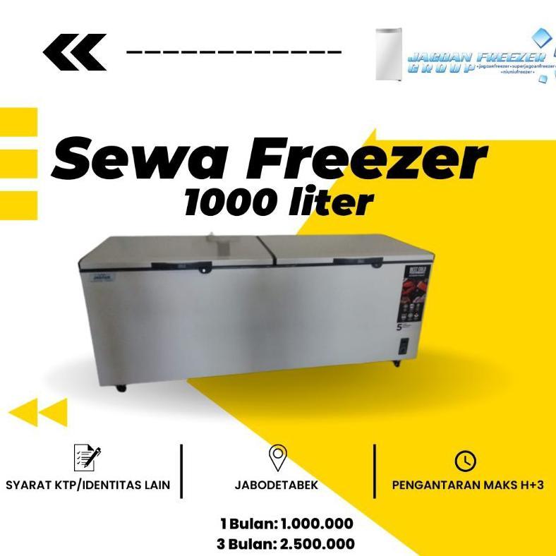 Jagoan Freezer 1000 liter - 3 Bulan