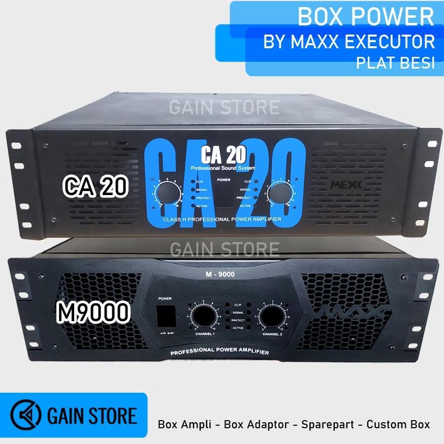 Box Power CA 20 M9000 N9000 Hitam Doff