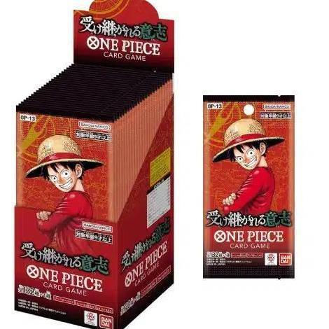 Buy One Get One Bandai Namco One Piece Card Game Inherited Will Op-13 Op13 - Booster Box Berisi