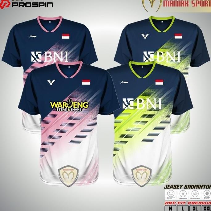 KBPMS- FREE SABLON NAMA!! KAOS BADMINTON BAJU BULUTANGKIS AGO PREMIUM