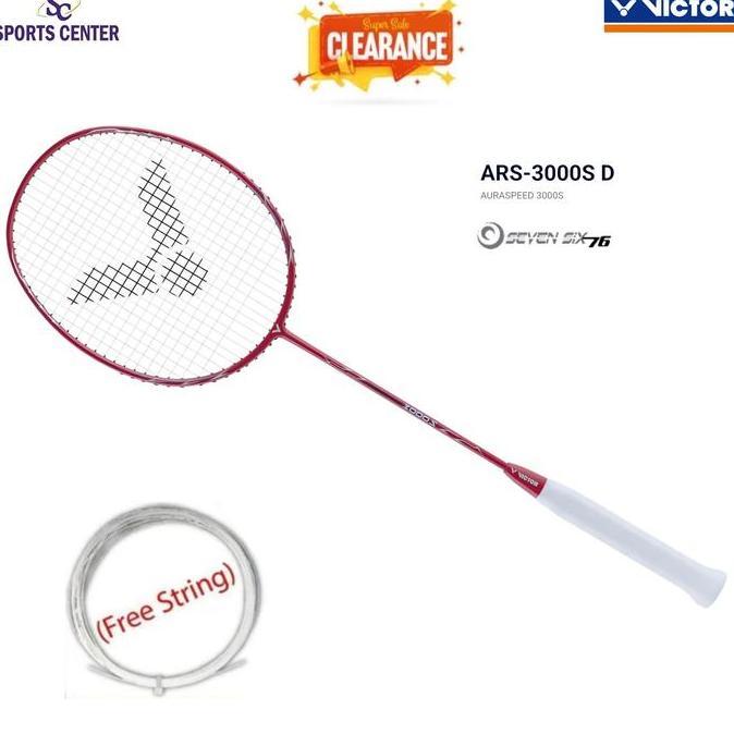 Clear Sale Raket Badminton Victor Auraspeed 3000S D / ARS-3000S D