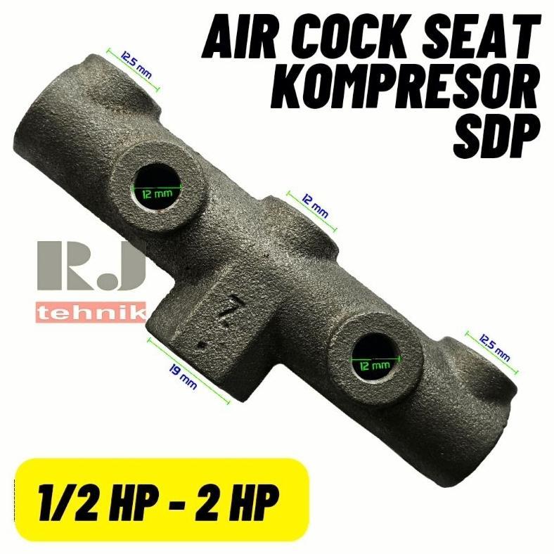 Air Cock Seat Kompresor  Sdp 1/2 Hp - 2 Hp Terminal Kompresor Sdp