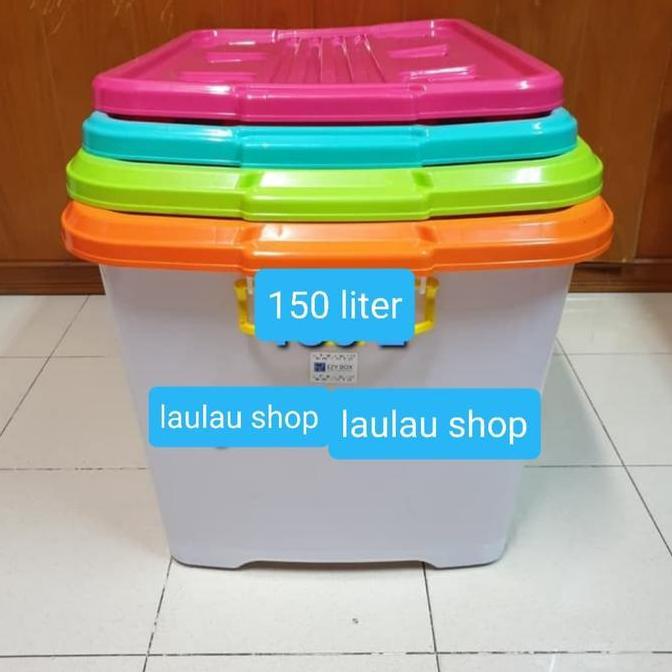 BEBAS ONGKIR - EZY Container Box CB 150 Liter Sekelas Lion Star Wagon Hercules CB150
